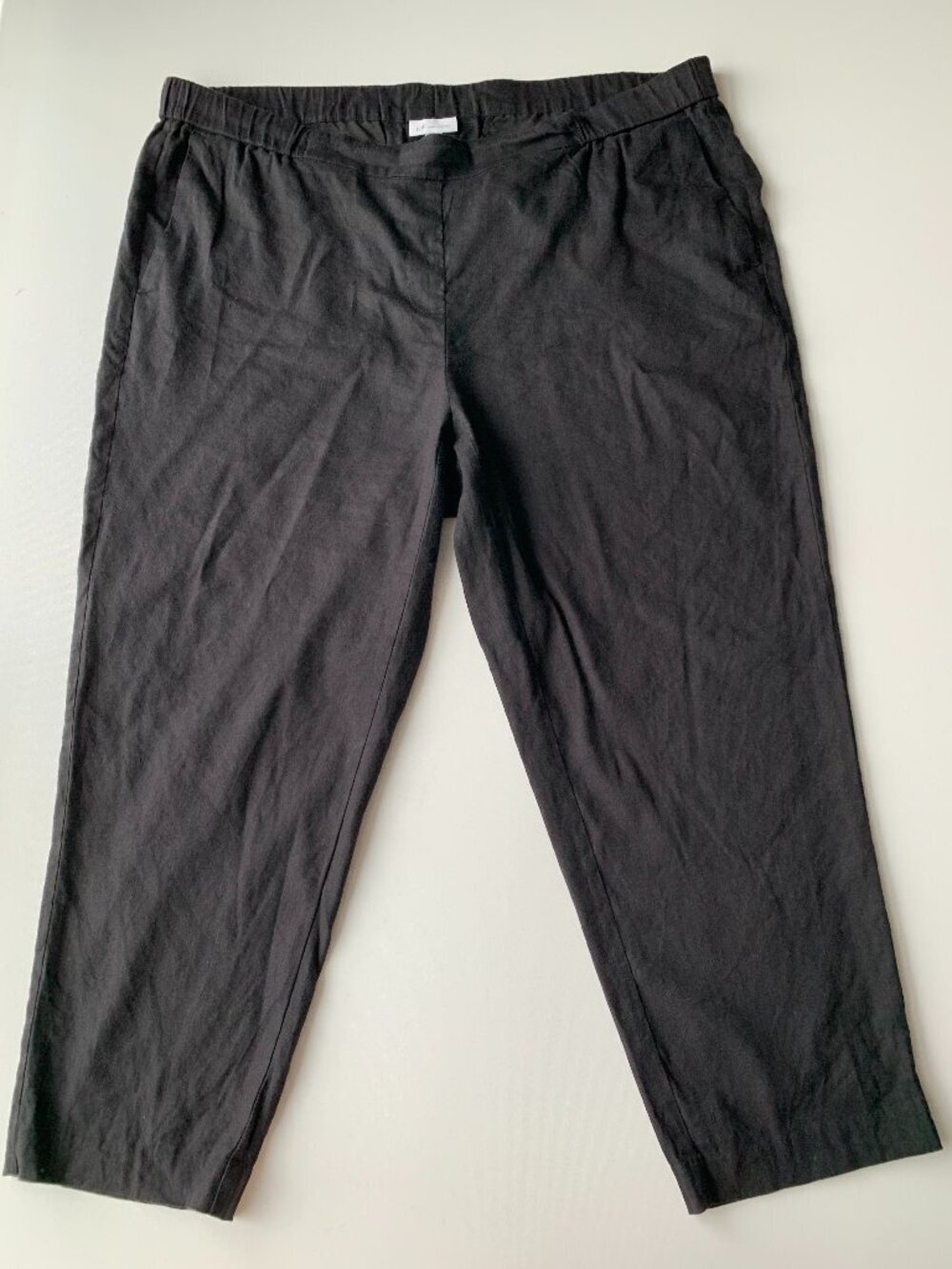 J jill Linen and Viscose Blended Pull on Pant Women's Plus Size XXL Stretchy